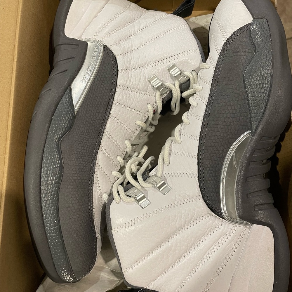 COPY - Jordan 12 Retro
White Dark Grey